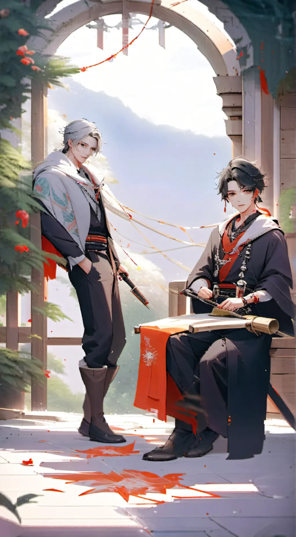 ai character: Jay and Yuta background