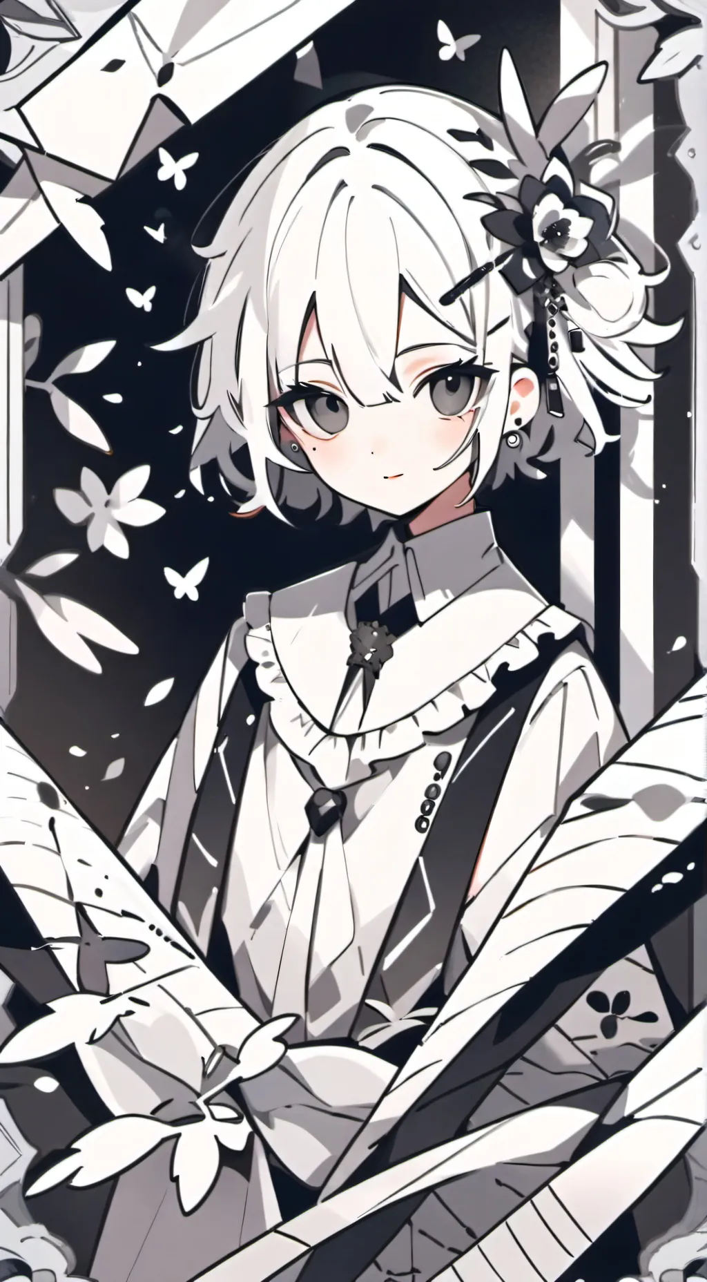 ai character: makio background