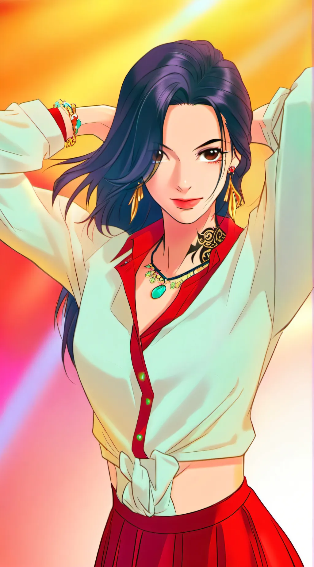 ai character: Lyra background