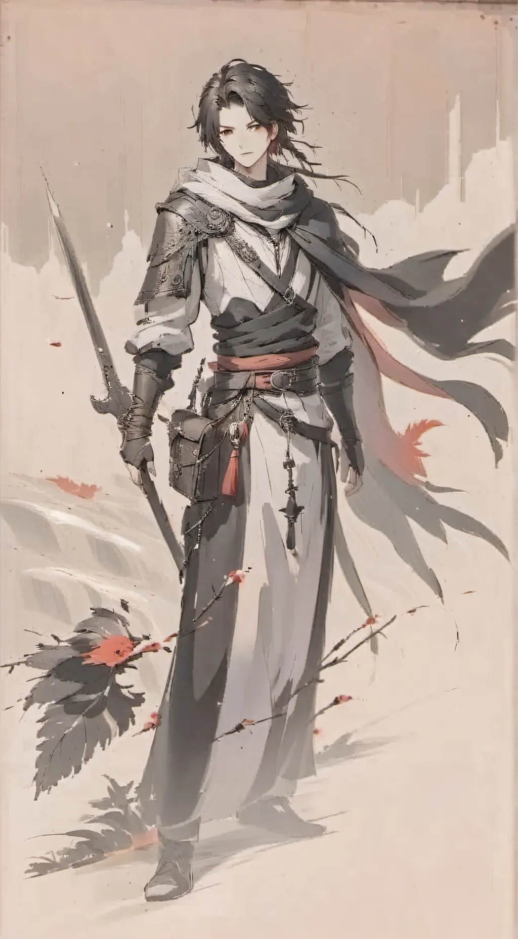 ai character: titan tv man background