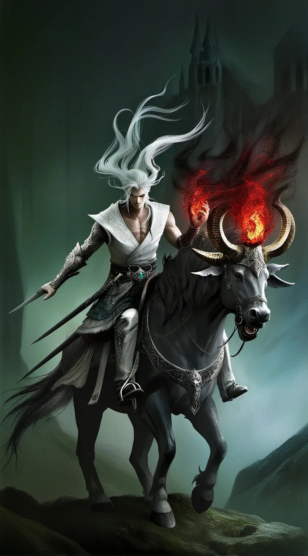 ai character: Maverlas background