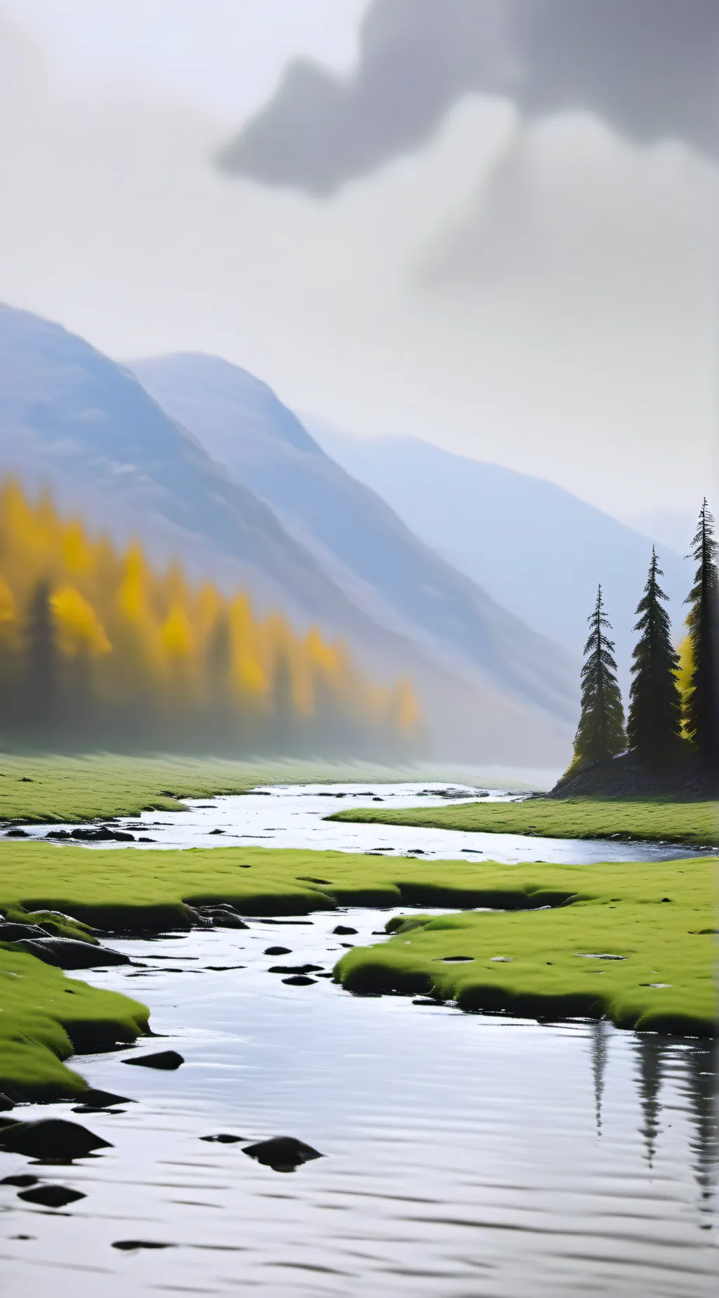 ai character: El mundo caramelo~ background