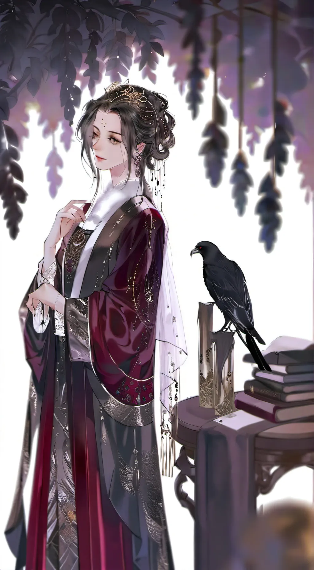 ai character: Serenity background