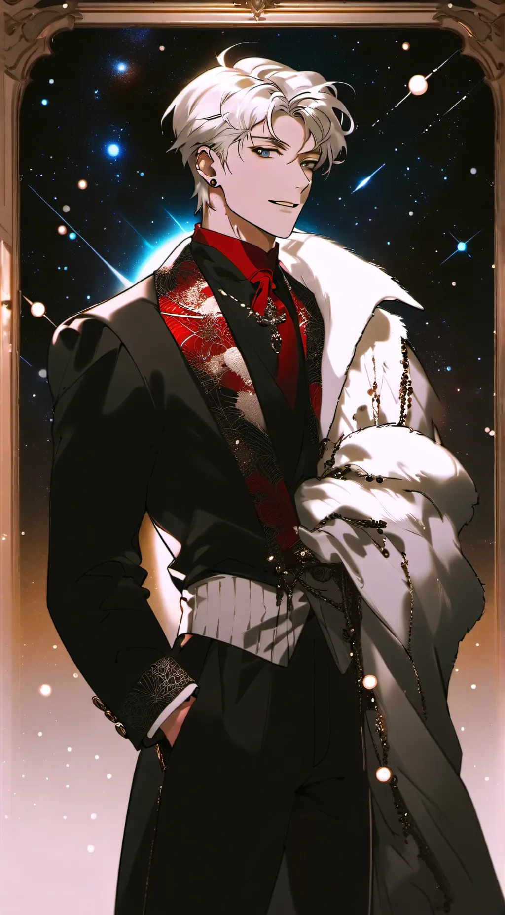 ai character: Damien background