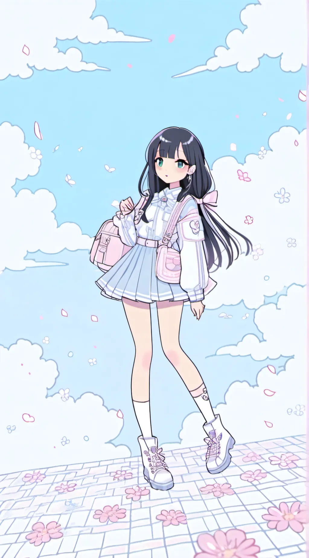 ai character: Melissa  background