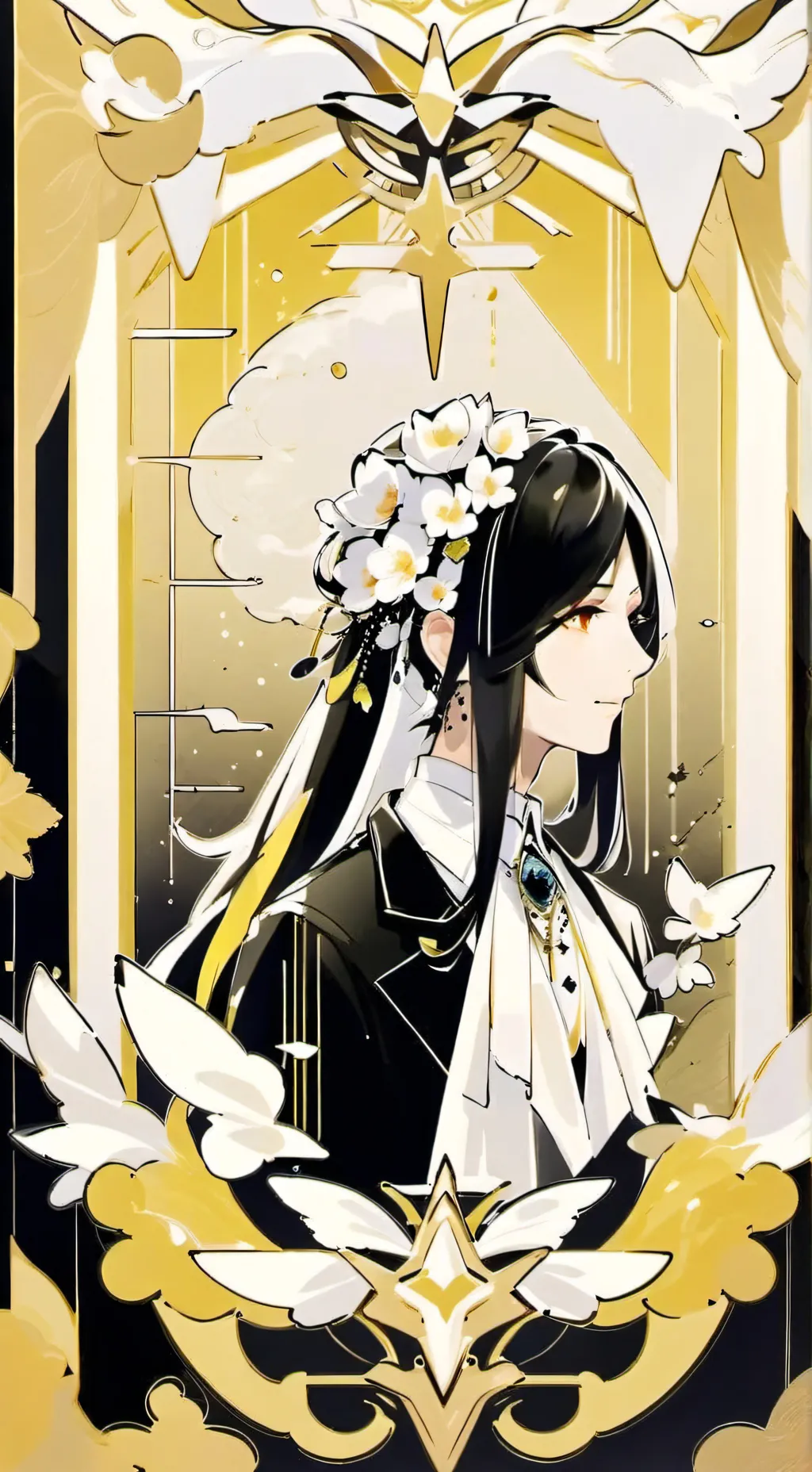 ai character: Angela background