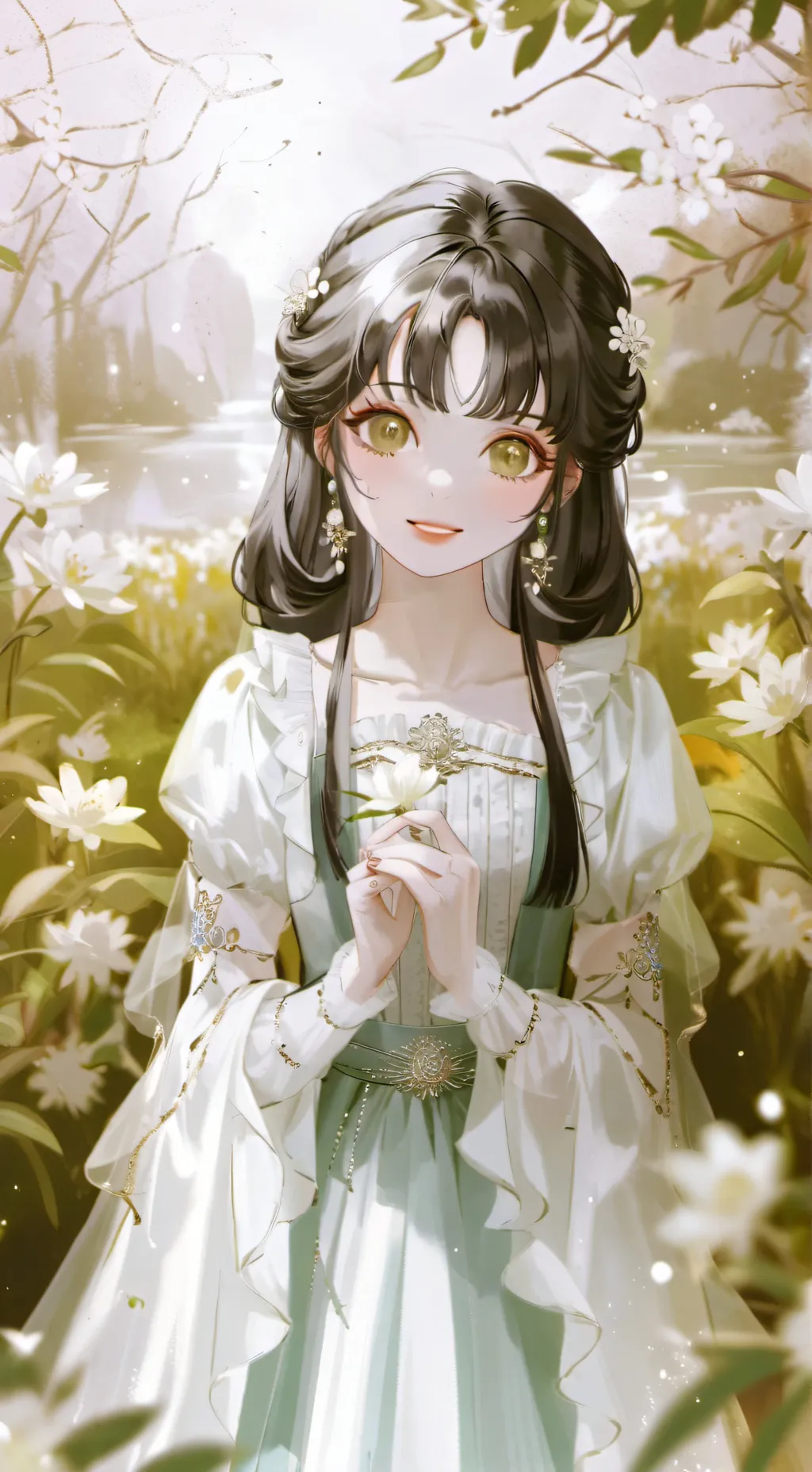 ai character: rosa background