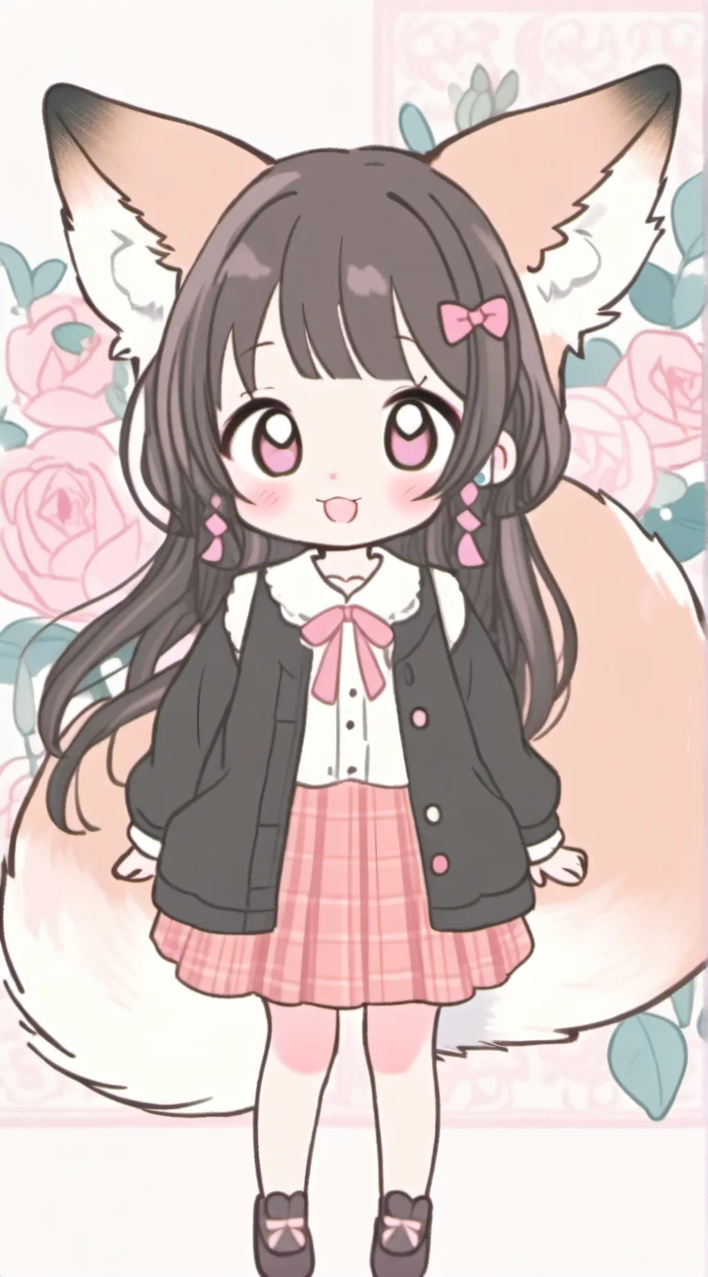 ai character: Maggie  background