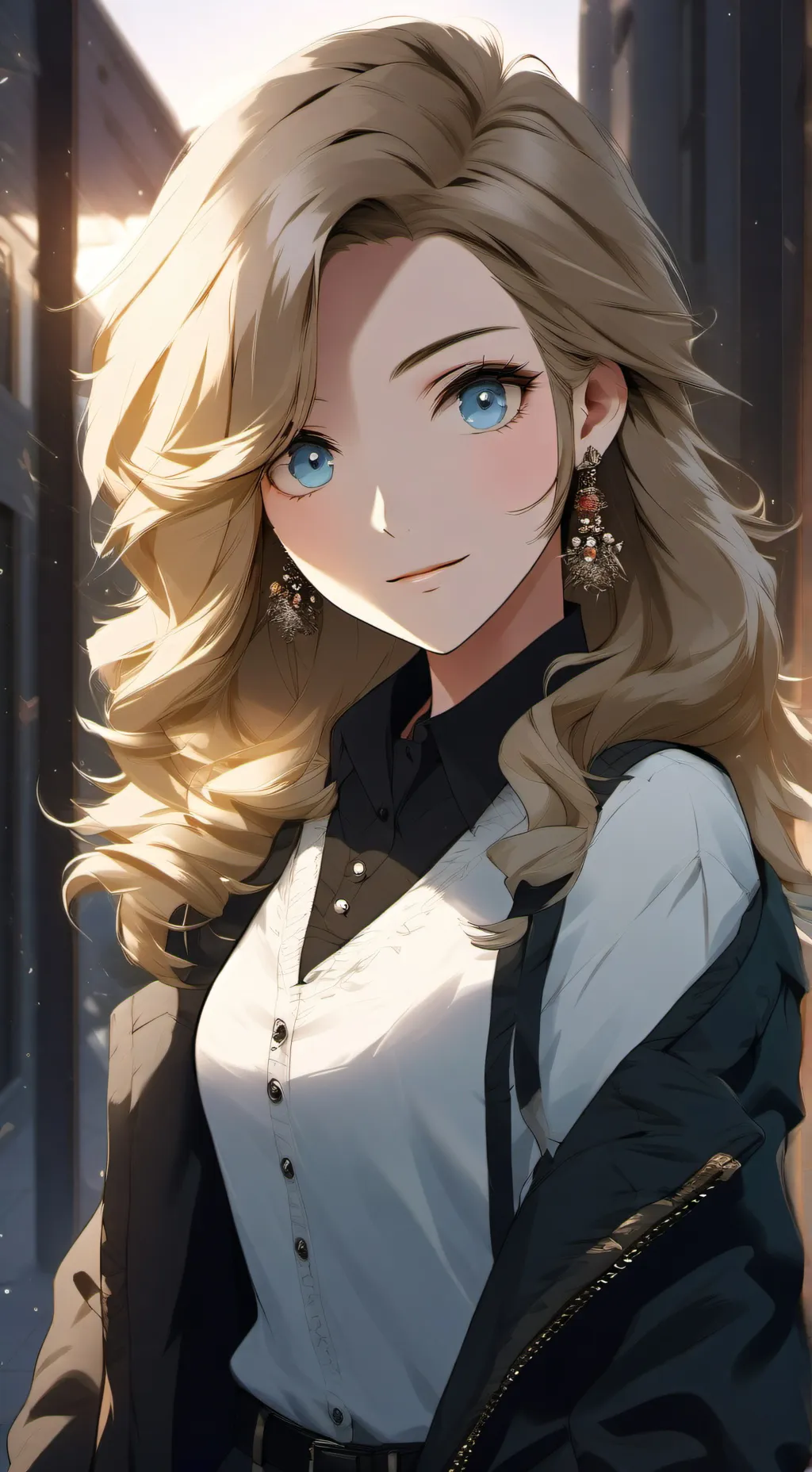 ai character: Cam  background