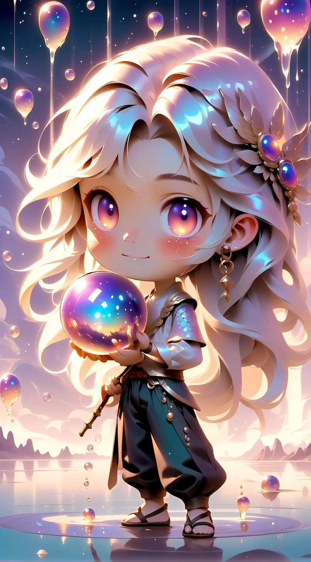 ai character: Denise  background