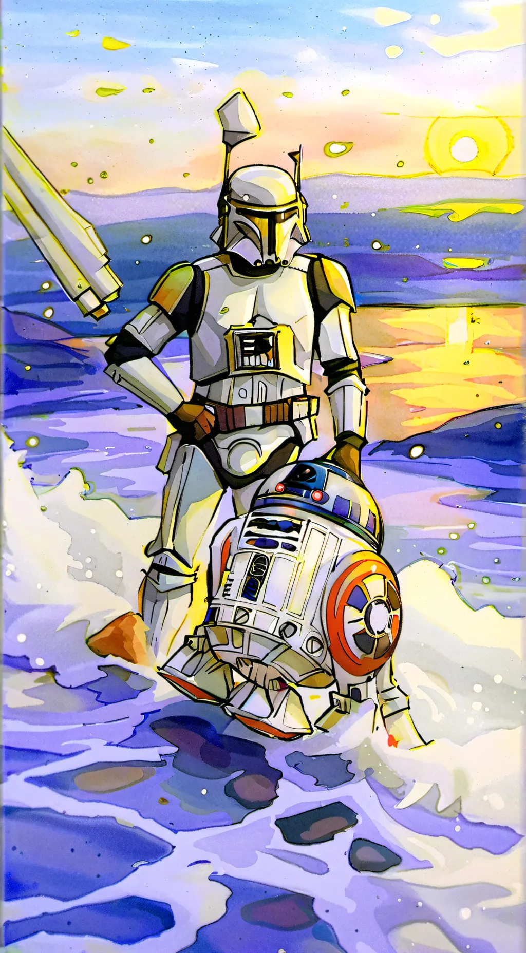 ai character: Star wars IV background