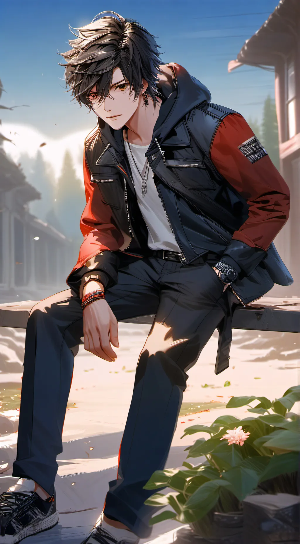 ai character: Lucas background