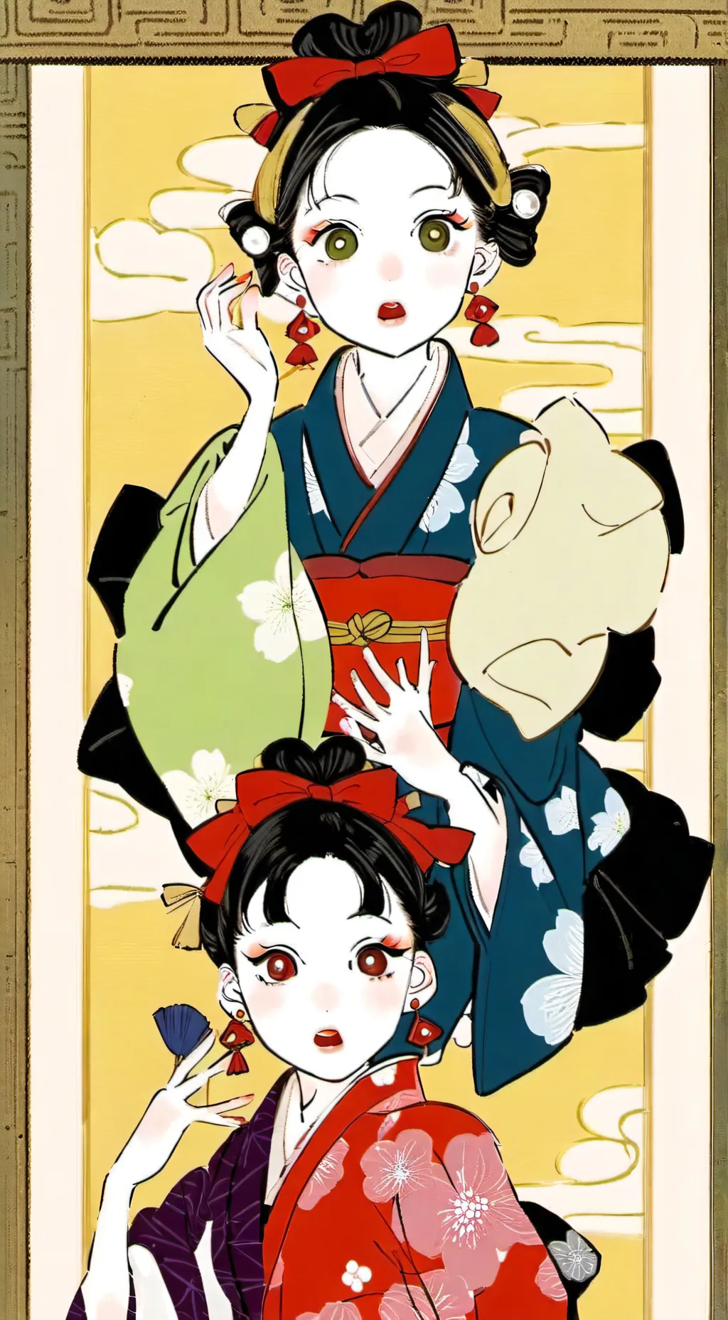 ai character: Demon Slayer background