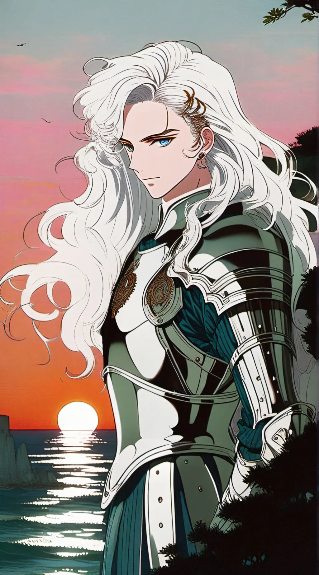 ai character: The new world background