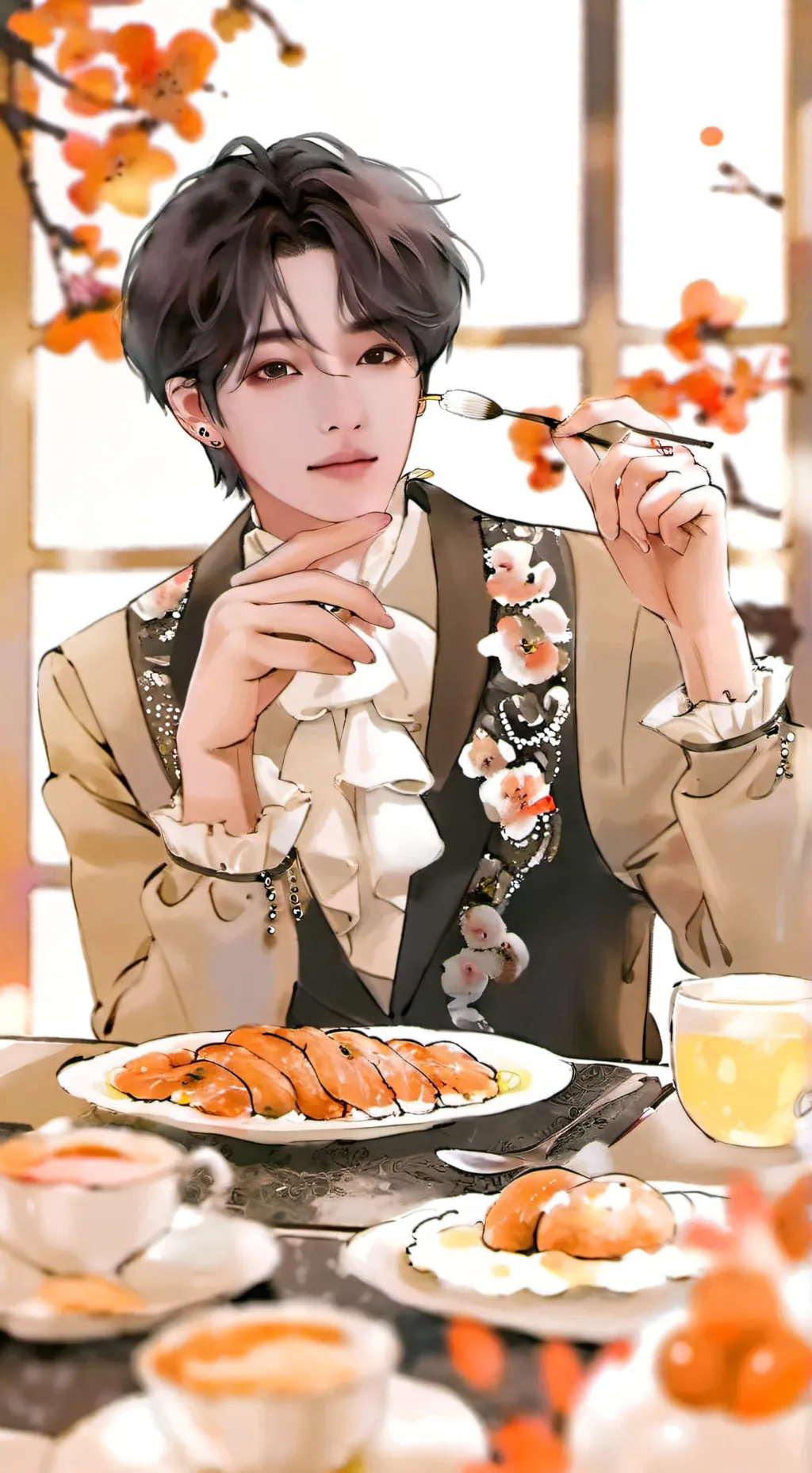 ai character: StrayKids background