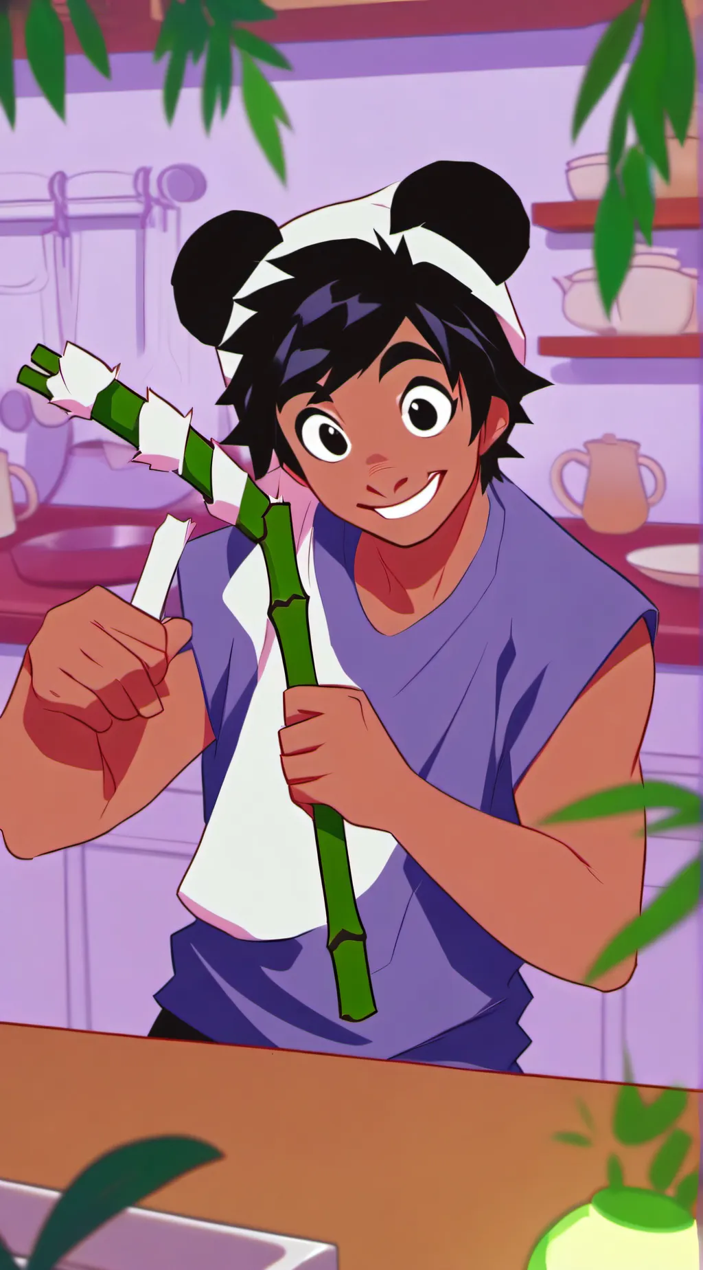 ai character: Pando background