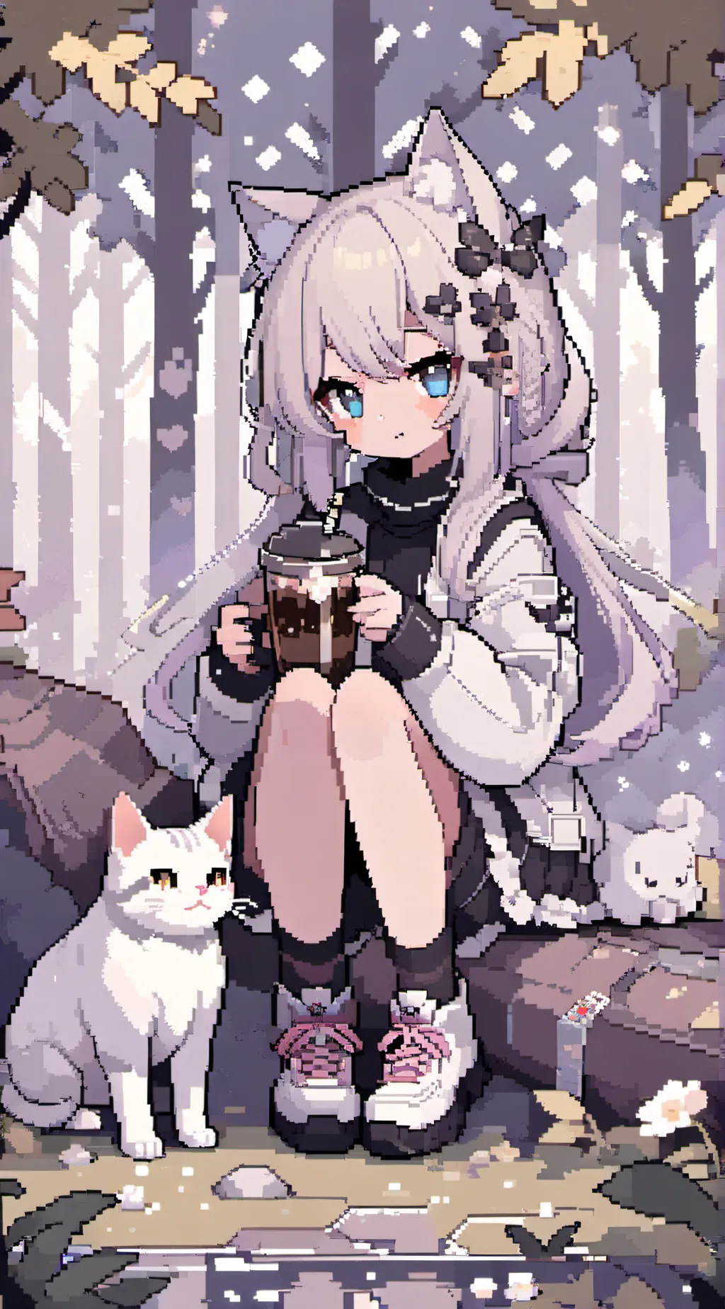 ai character: Mía (la gata) background