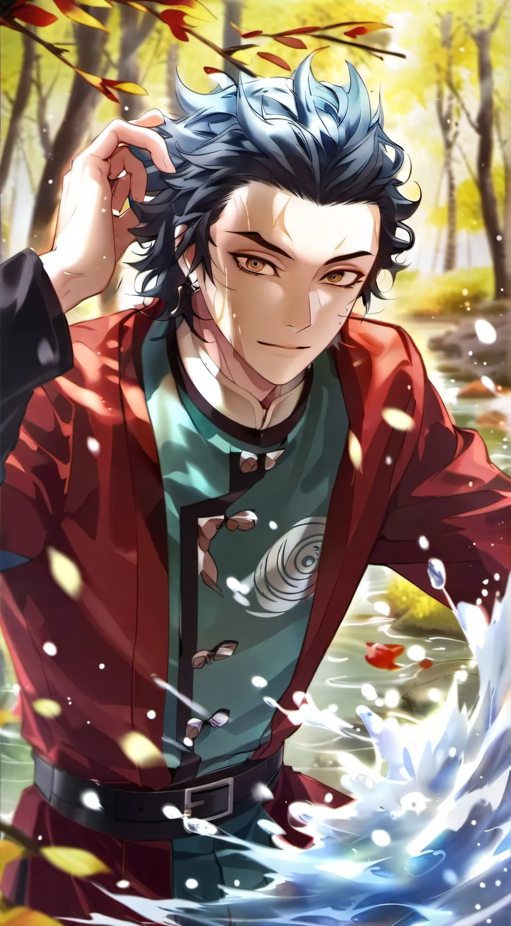 ai character: DS × ur school background