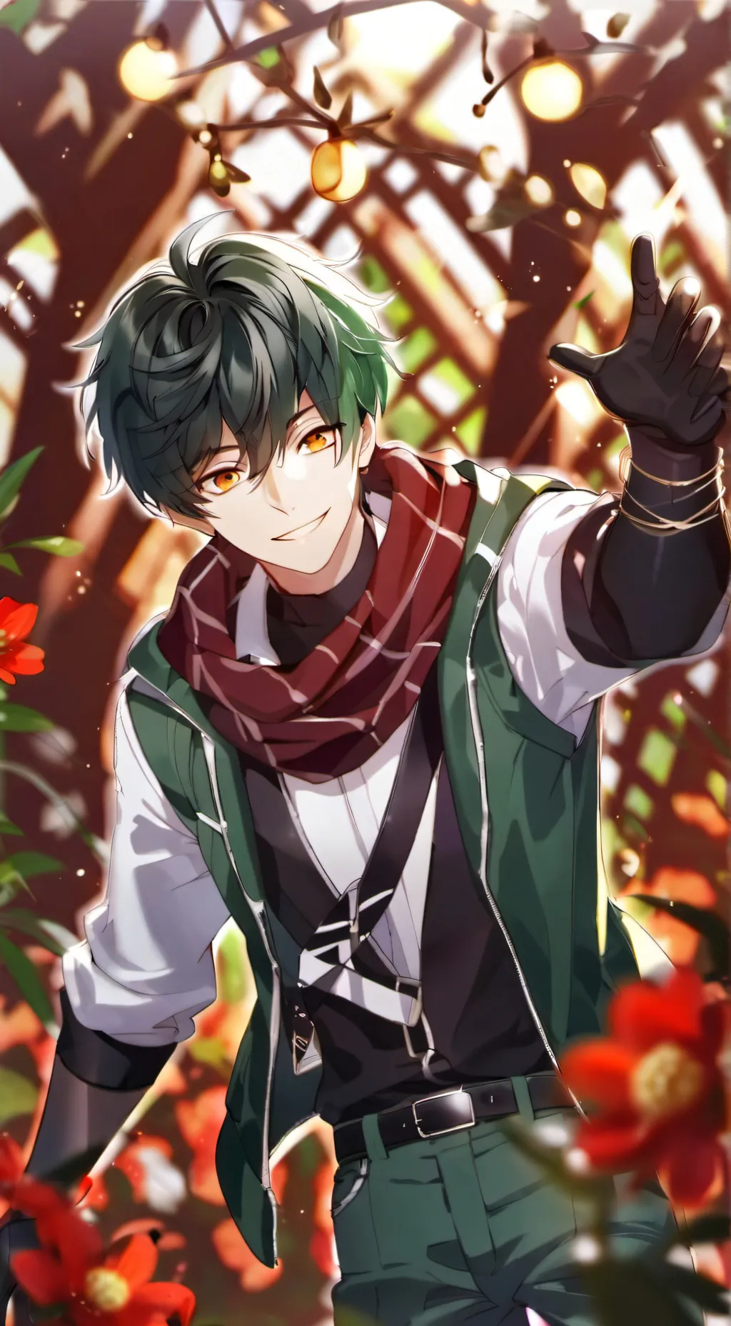 ai character: MHA emojis/quiz background