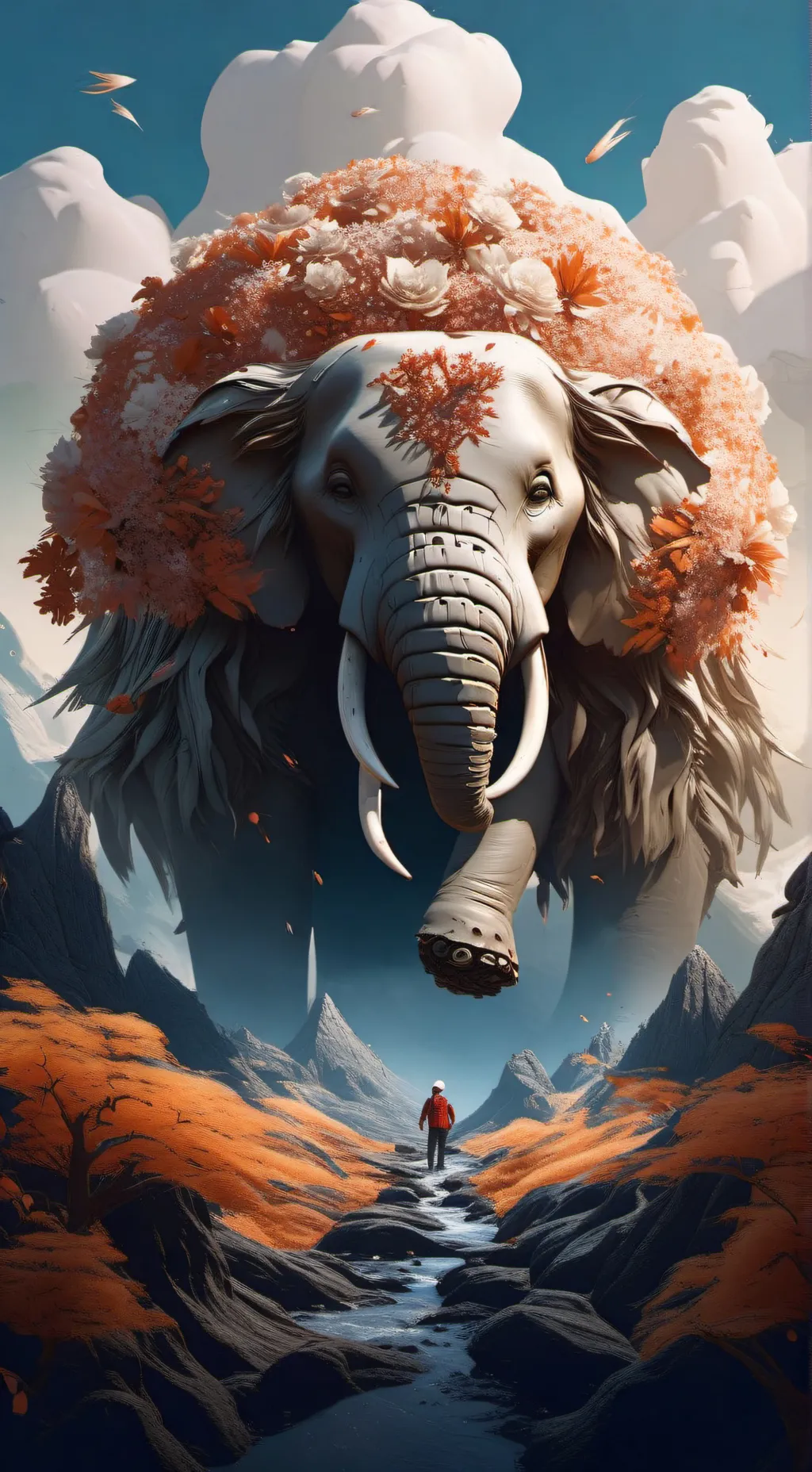 ai character: Infinitely dumb up background