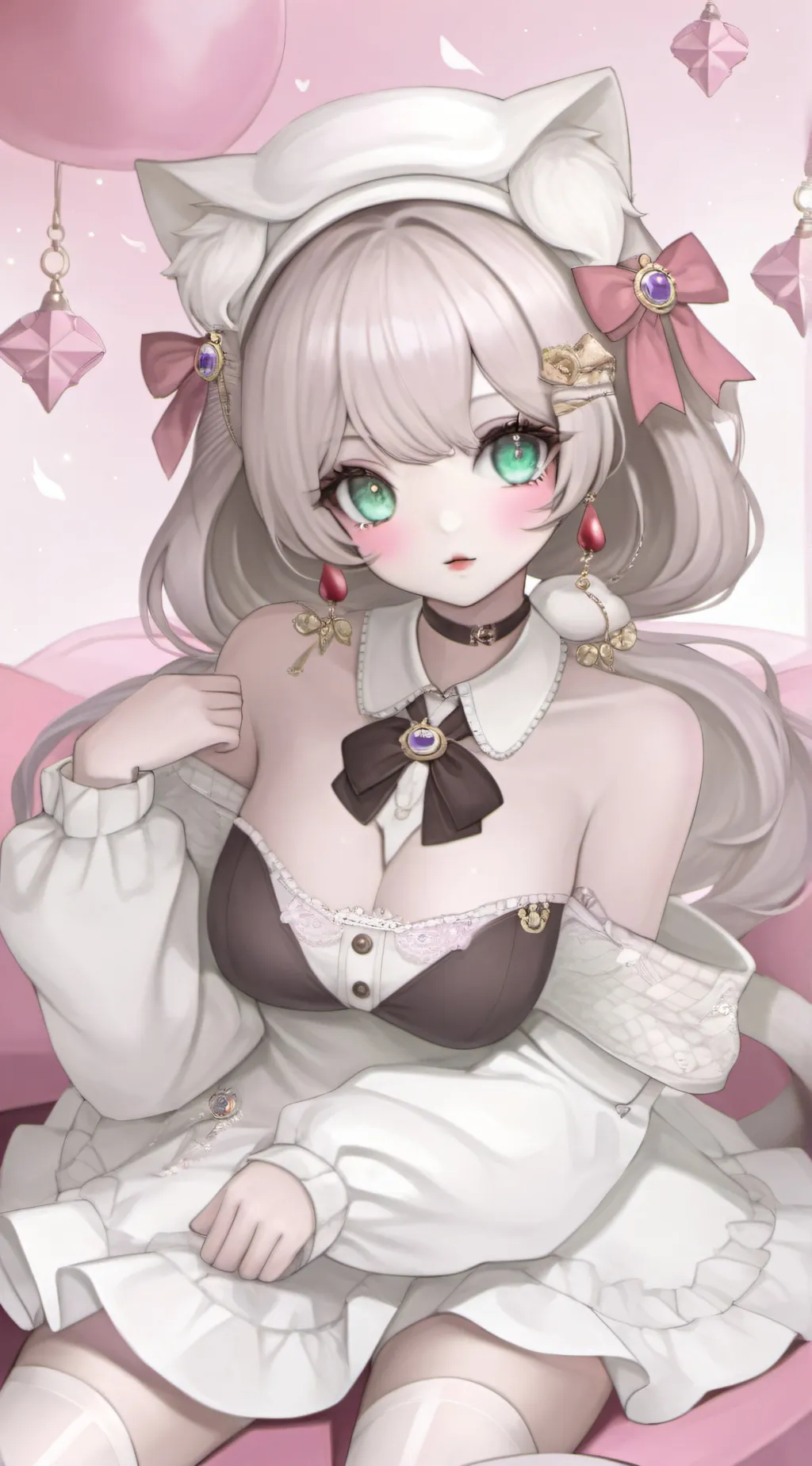 ai character: Luna Snow background