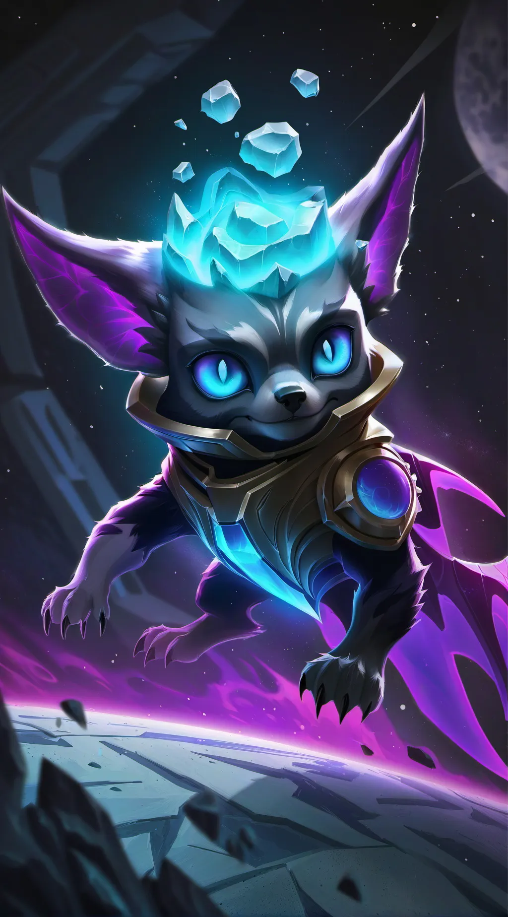 ai character: vix background