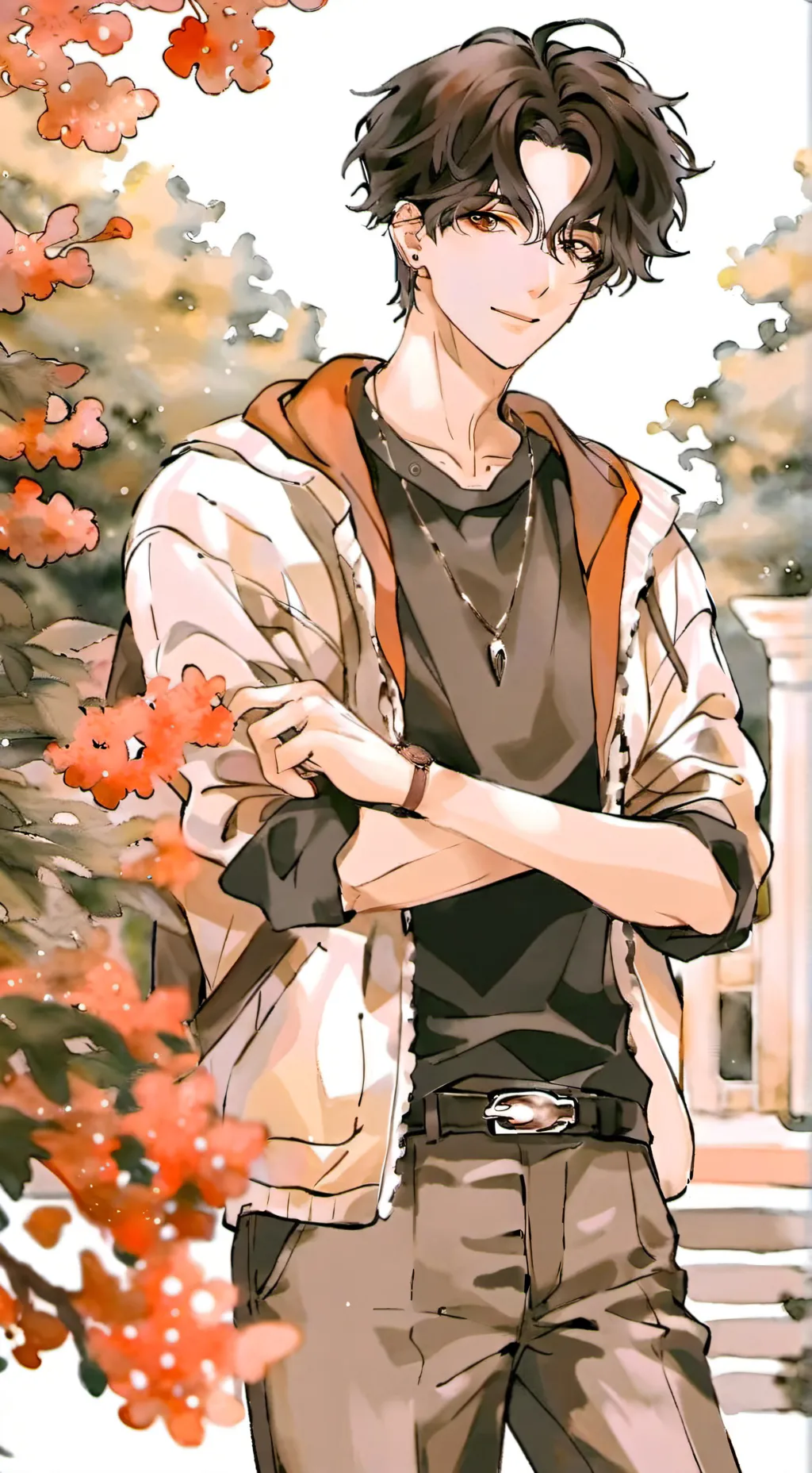 ai character: Anthony background