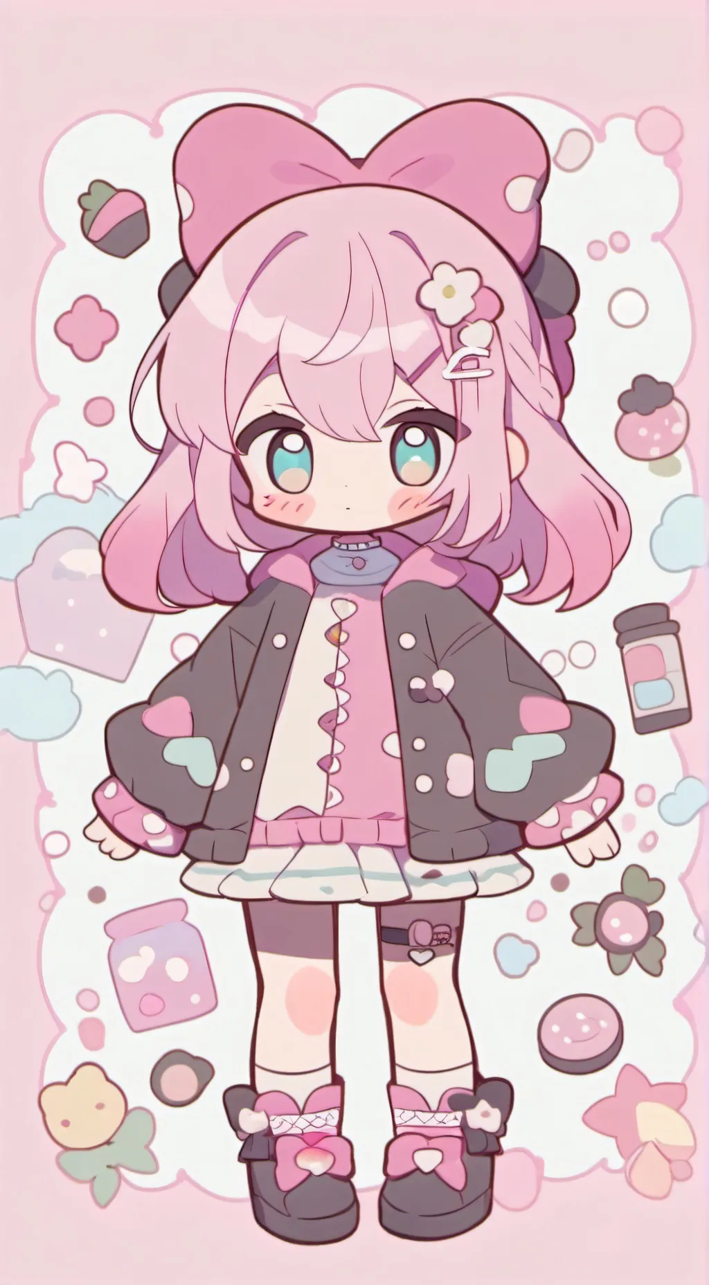 ai character: Furry me :) background