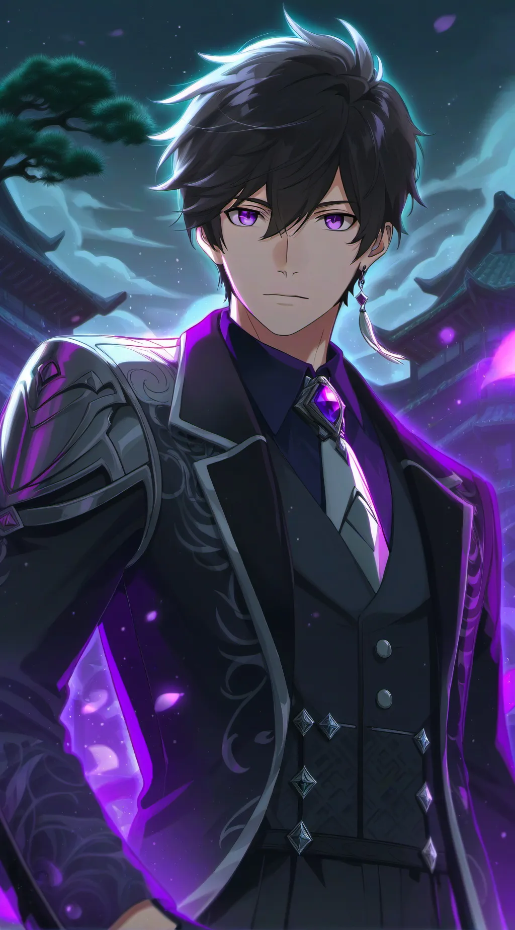 ai character: Ash background