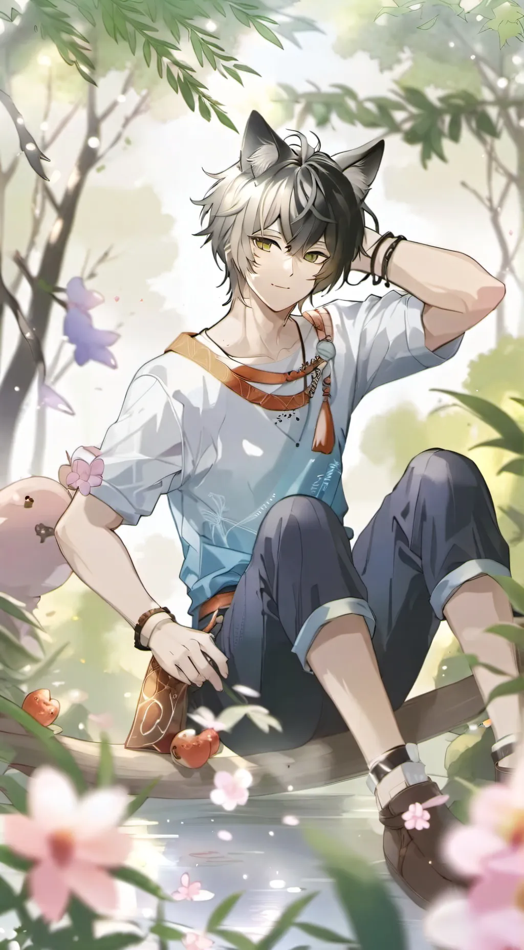 ai character: Ezra background