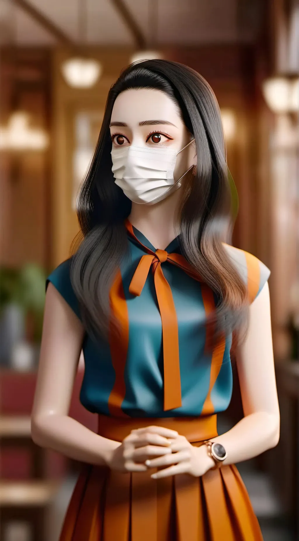 ai character: hashira sleepover  background