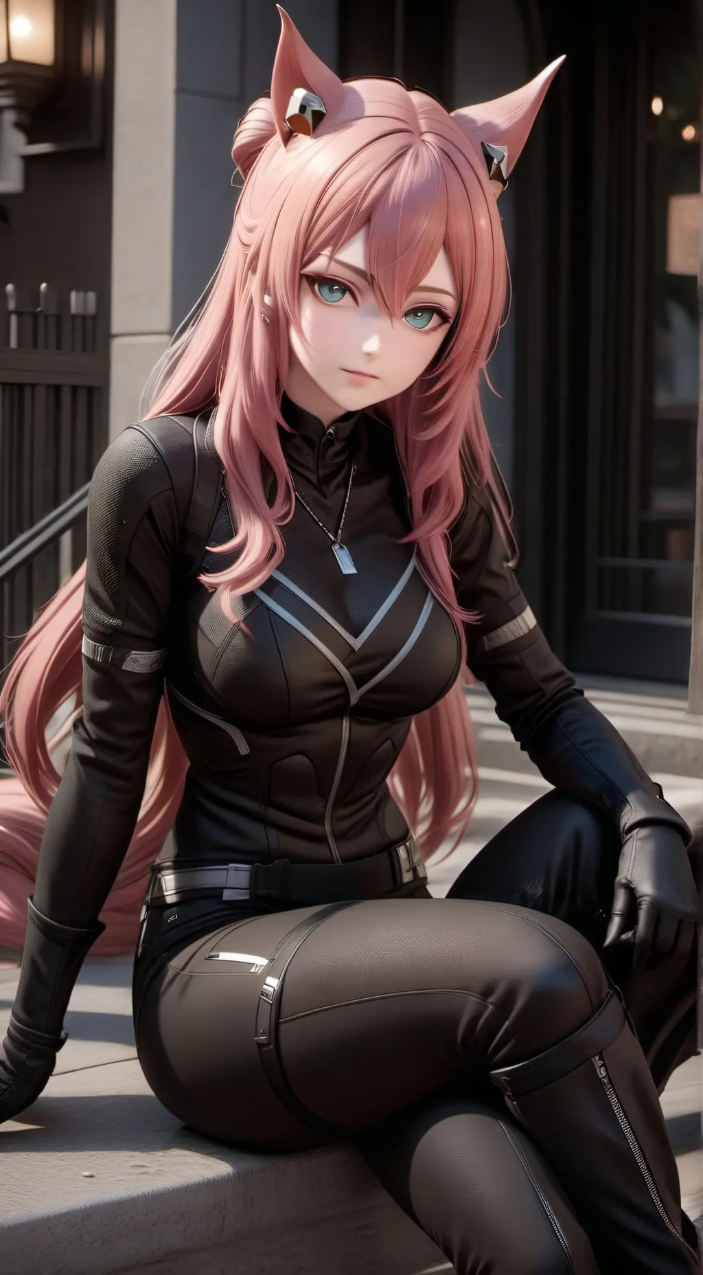 ai character: 天池 加奈  background