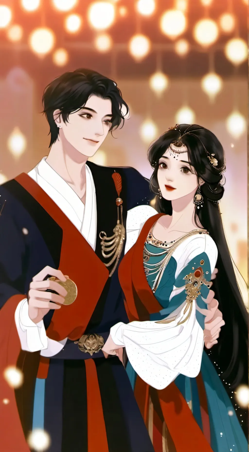 ai character: JJk sleepoverl background