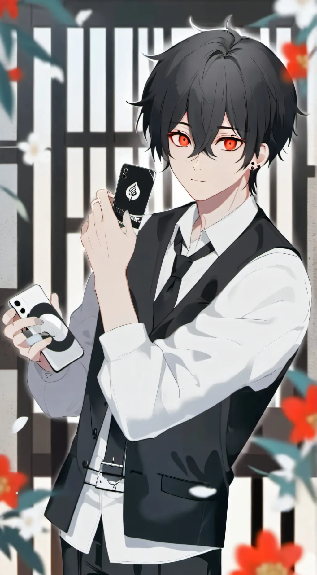 ai character: Cash  background