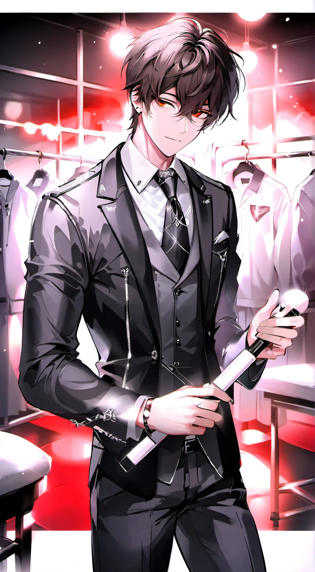 ai character: youre in for a spa background