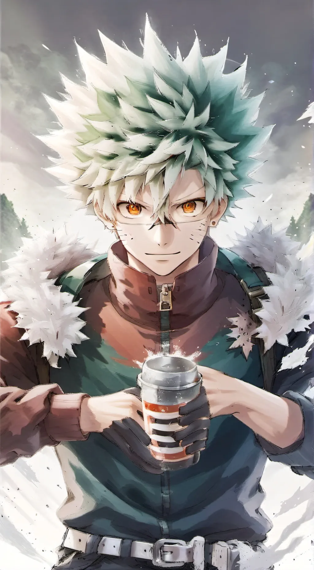 ai character: Bakugo background