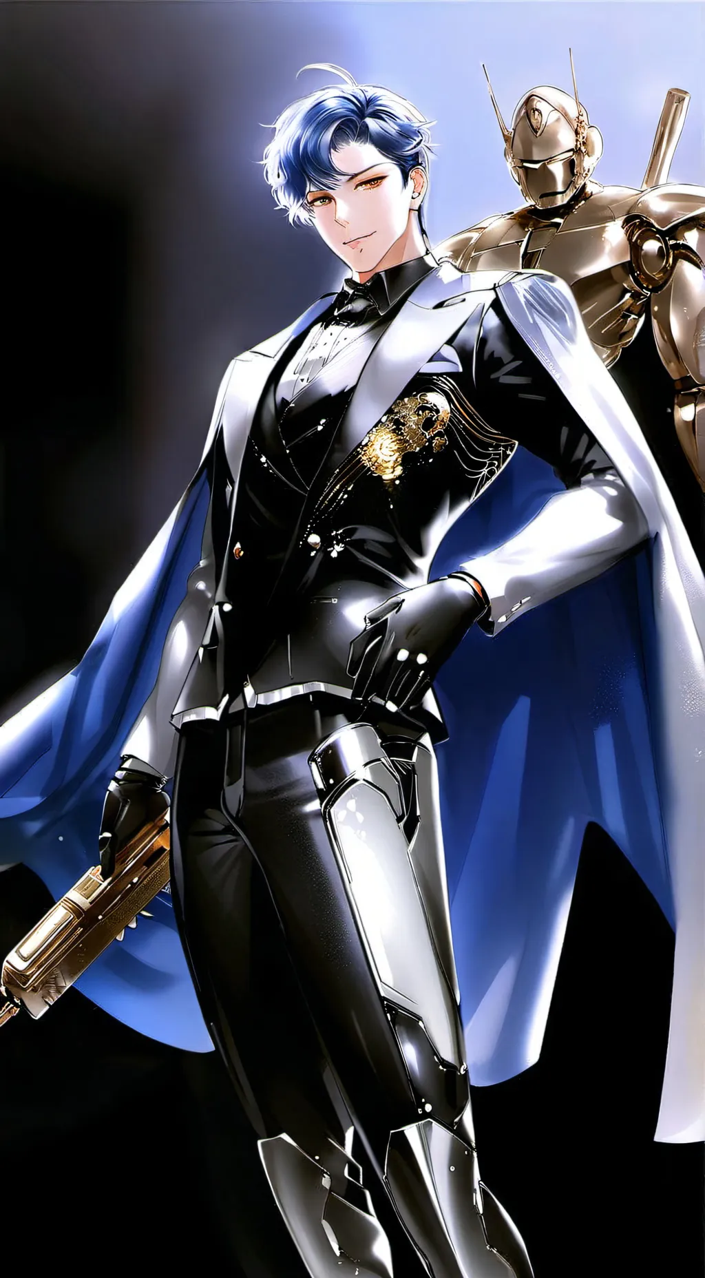 ai character: fat human background