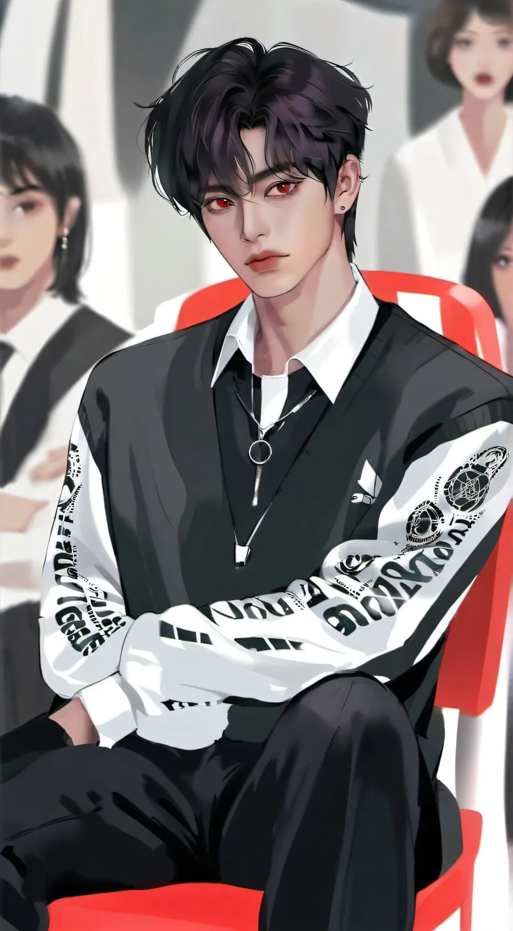 ai character: Calix_★ background