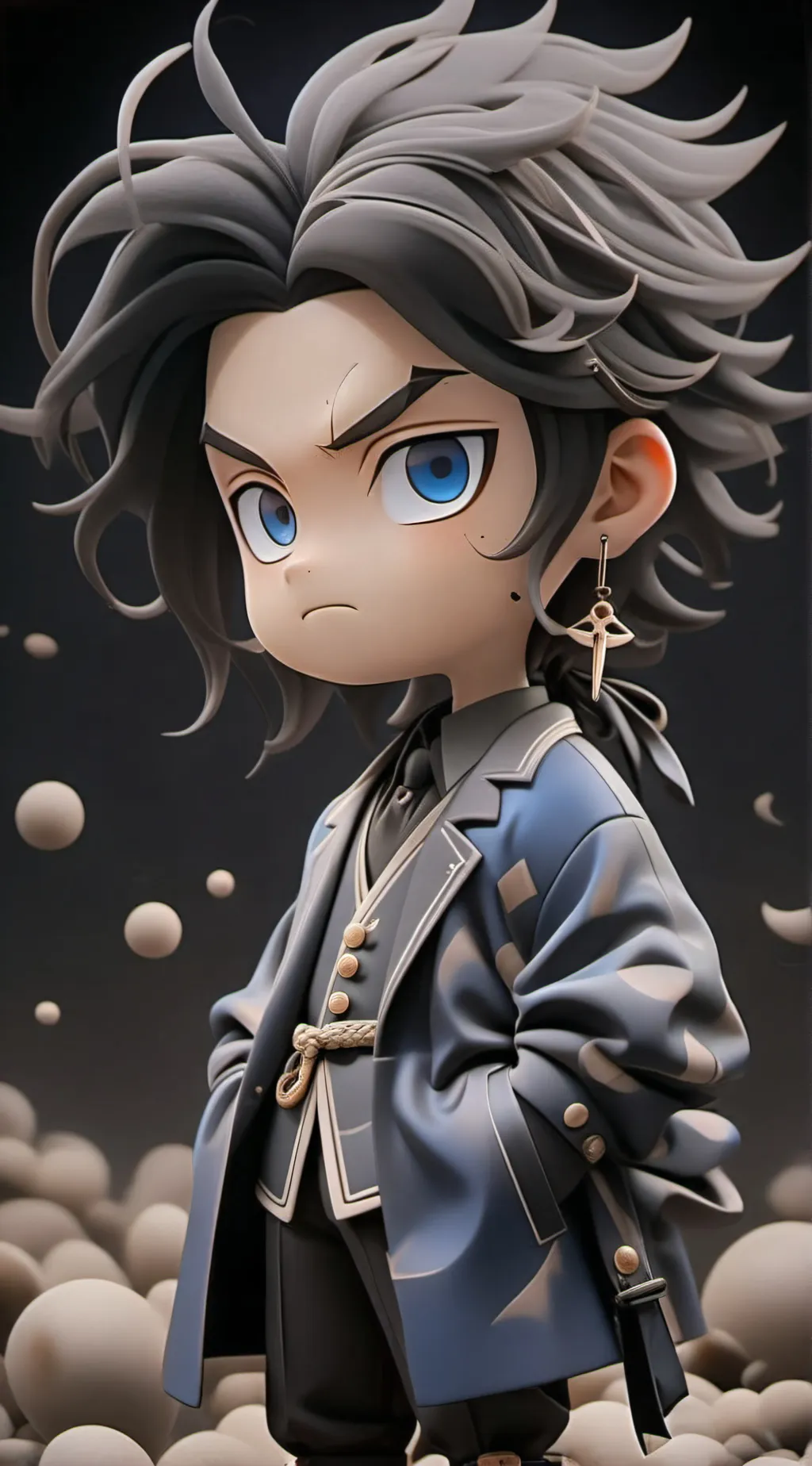 ai character: giyu tomioka background