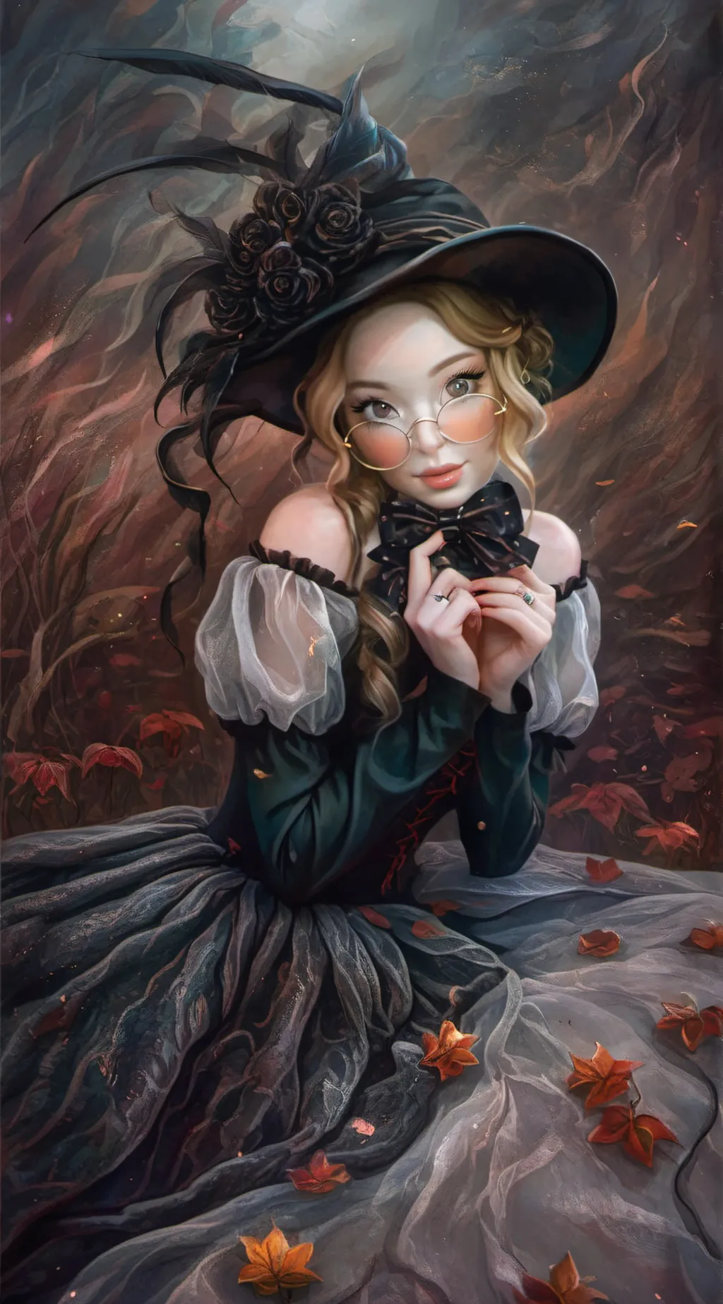 ai character: Holly  background