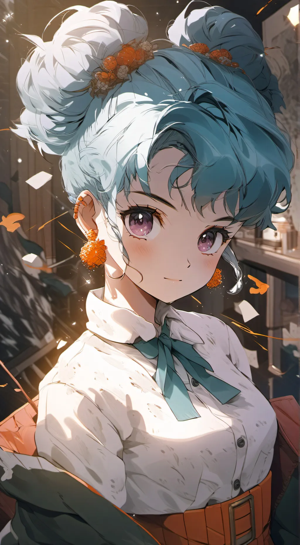 ai character: Bulma background