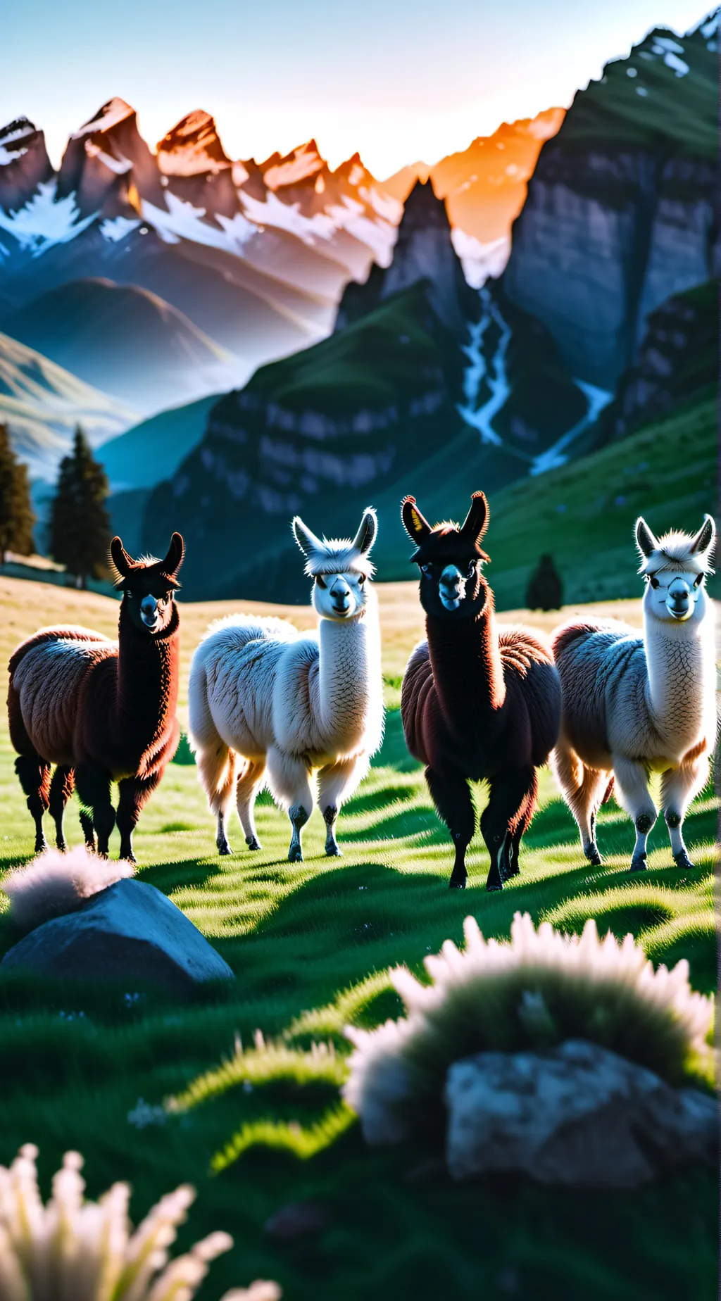 ai character: leaf and aleksija background