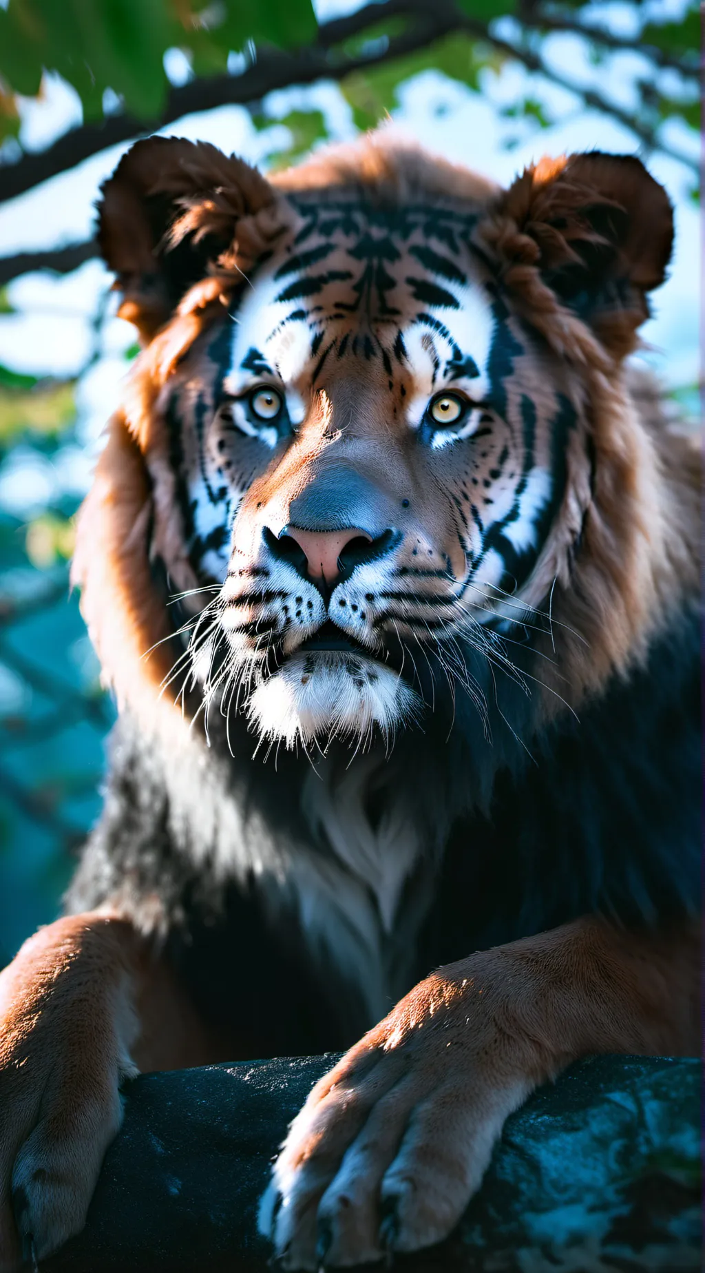 ai character: trap house background