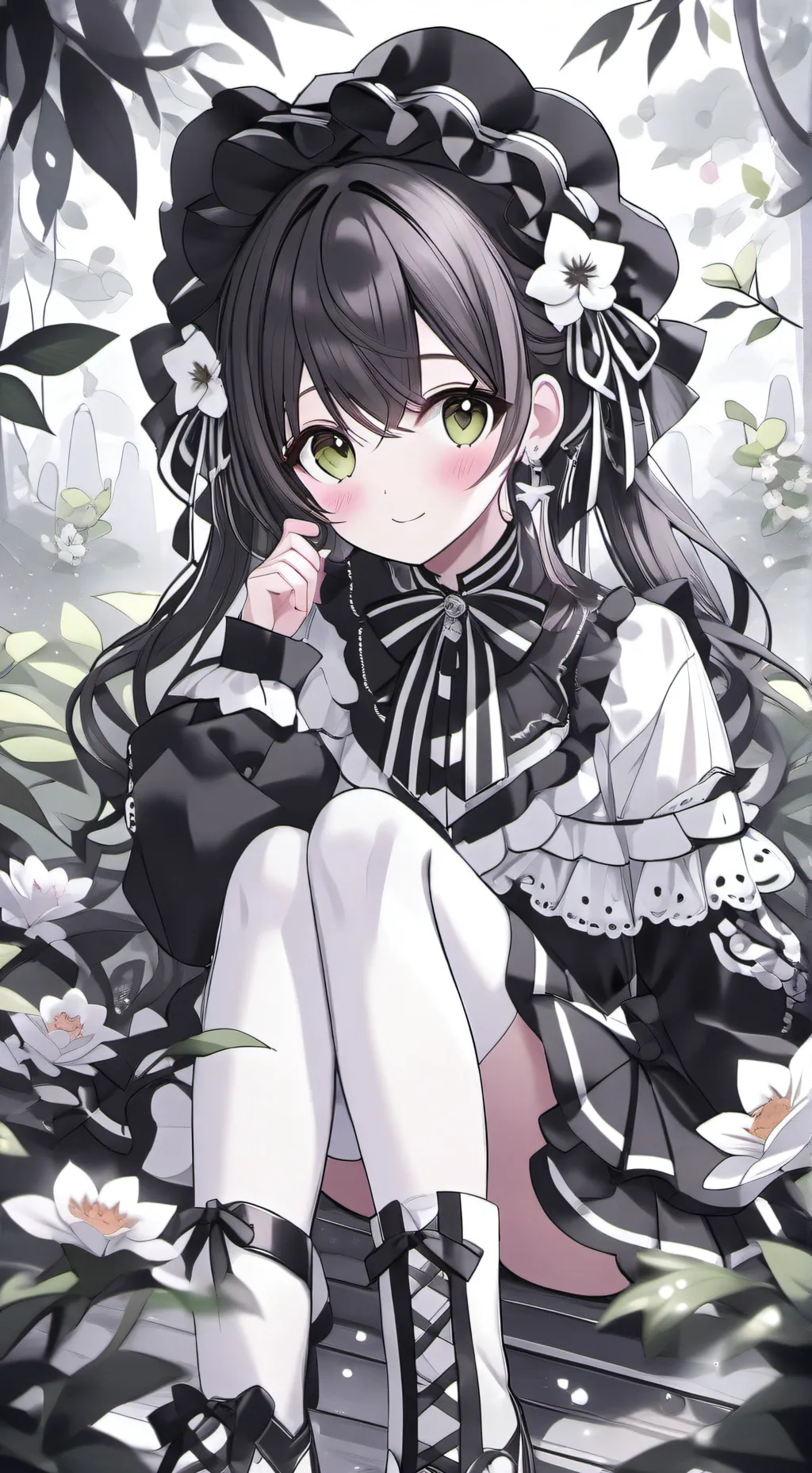 ai character: mili background