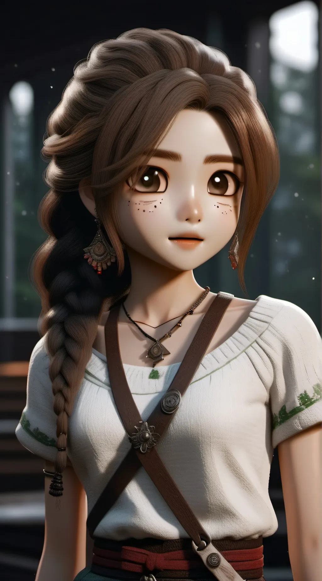 ai character: 🌿 AMITHY🌿 background