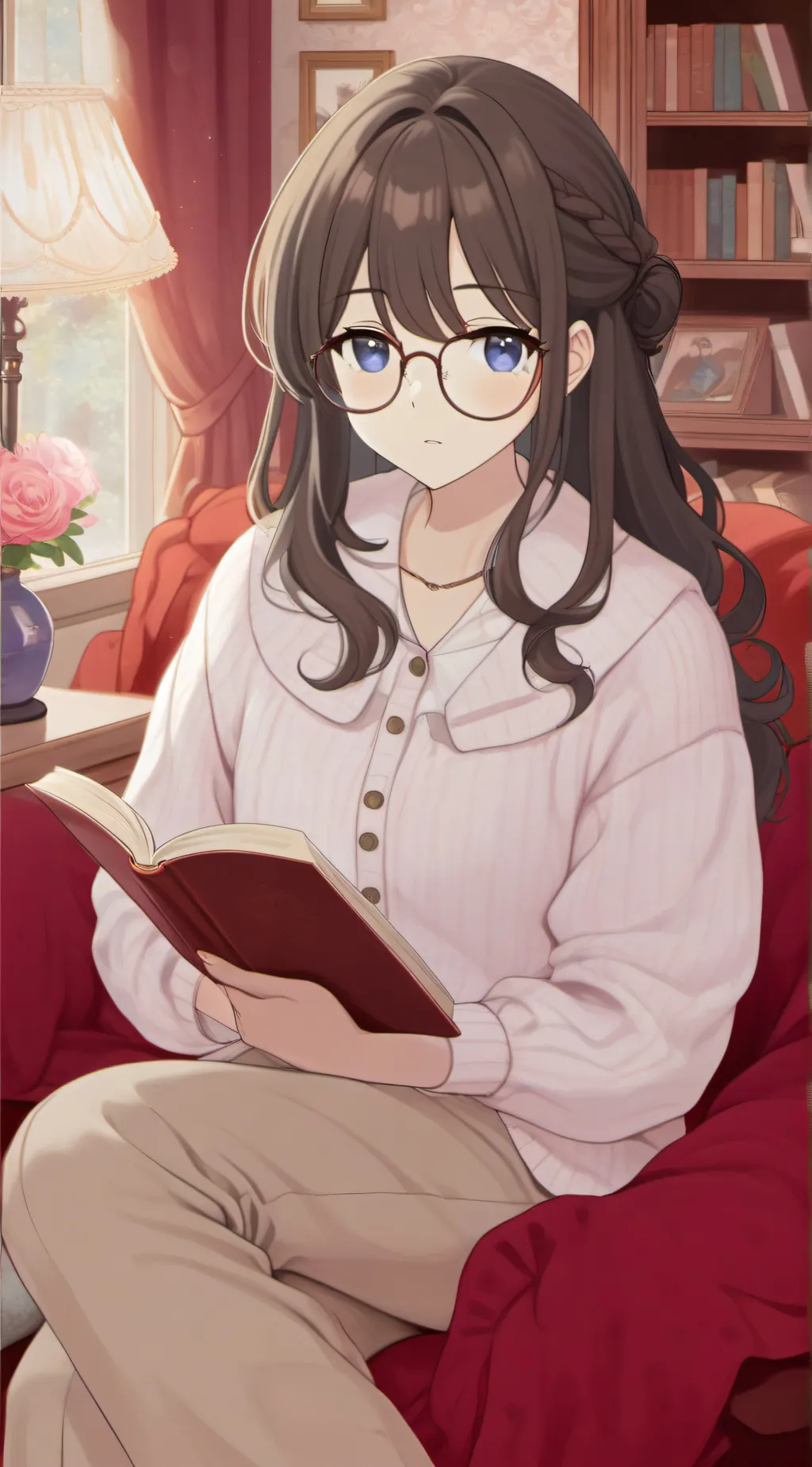 ai character: emma background