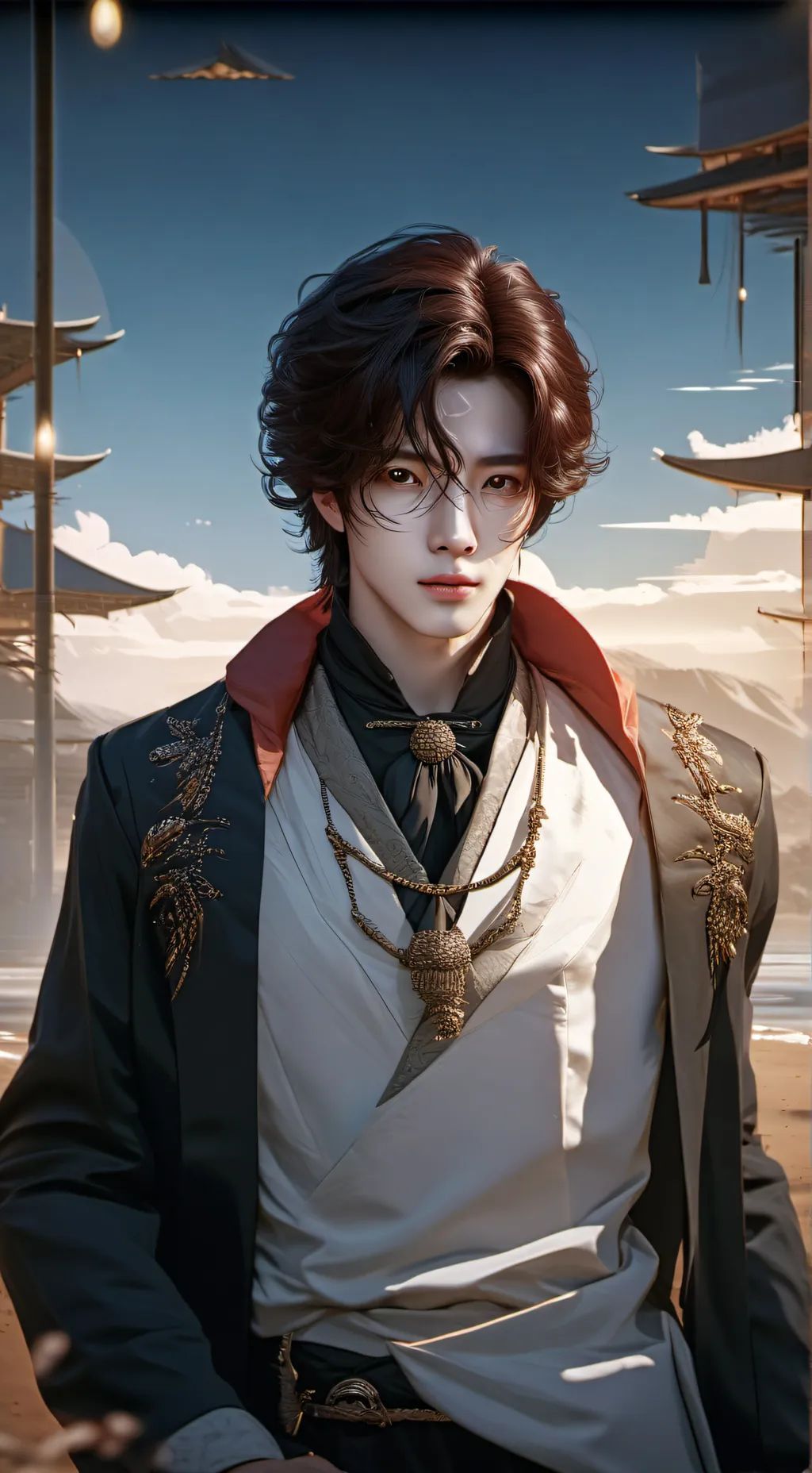 ai character: Rin background