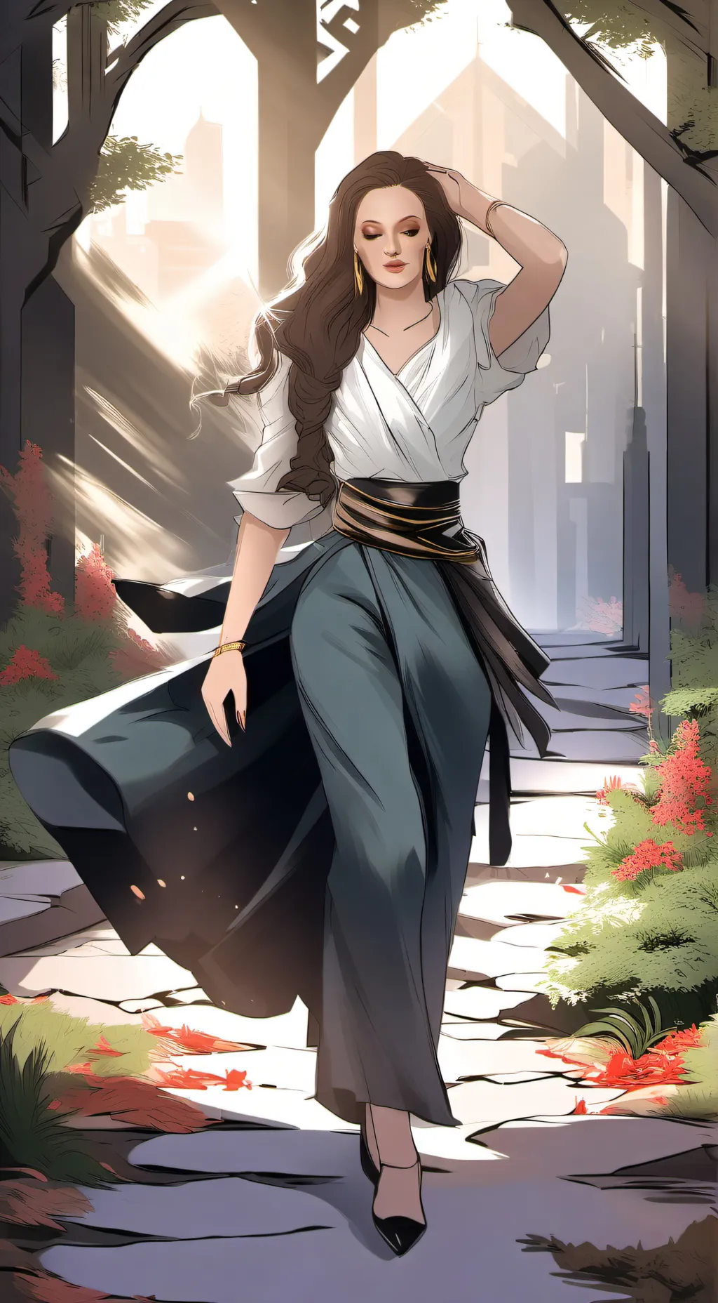 ai character: Sophie background