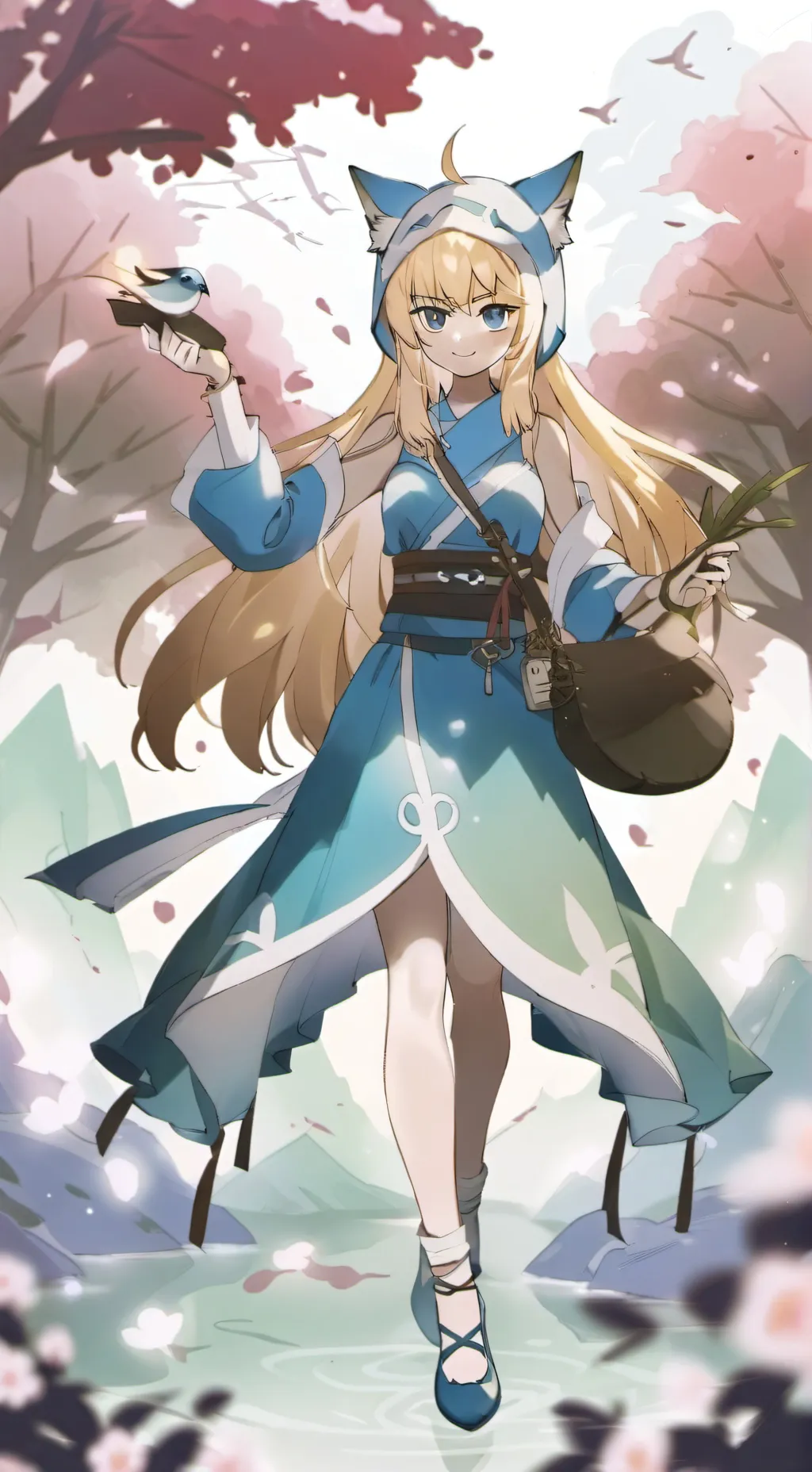 ai character: Leah background