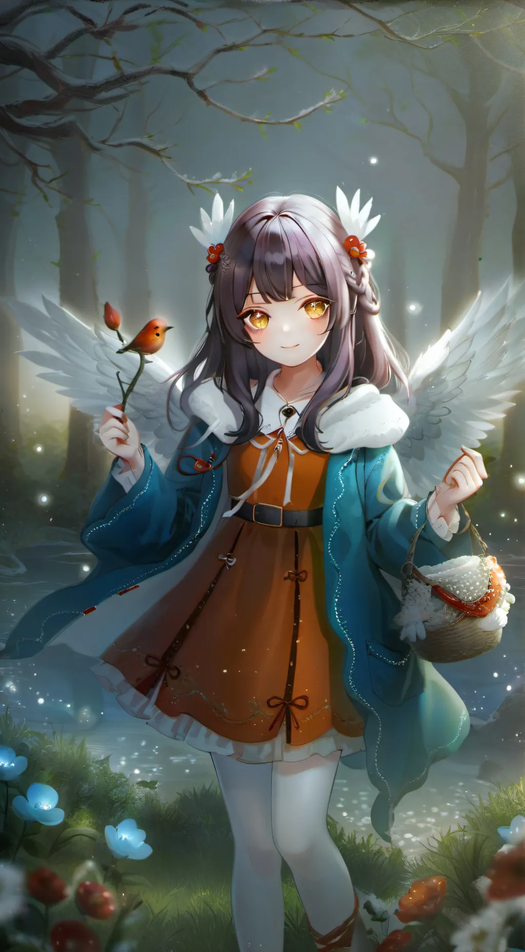 ai character: Lily background